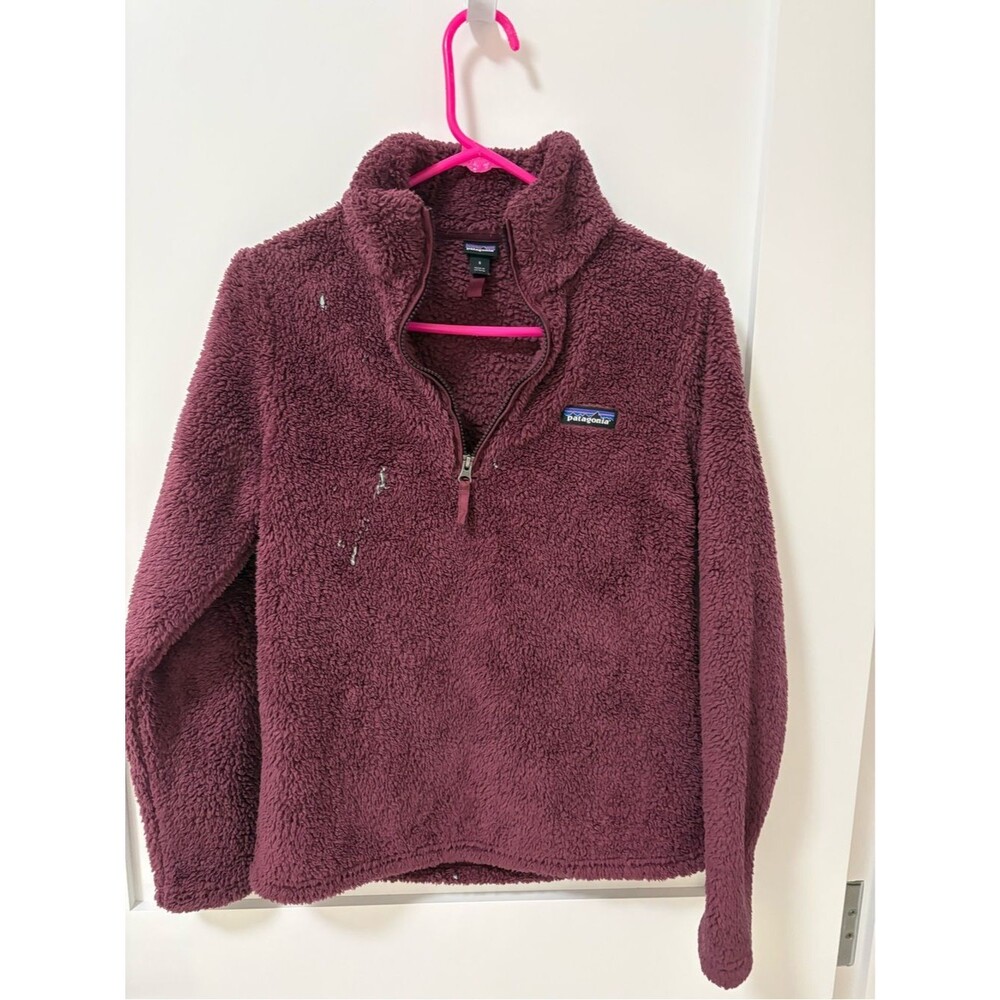 Patagonia very FLAWED fleece pullover size S